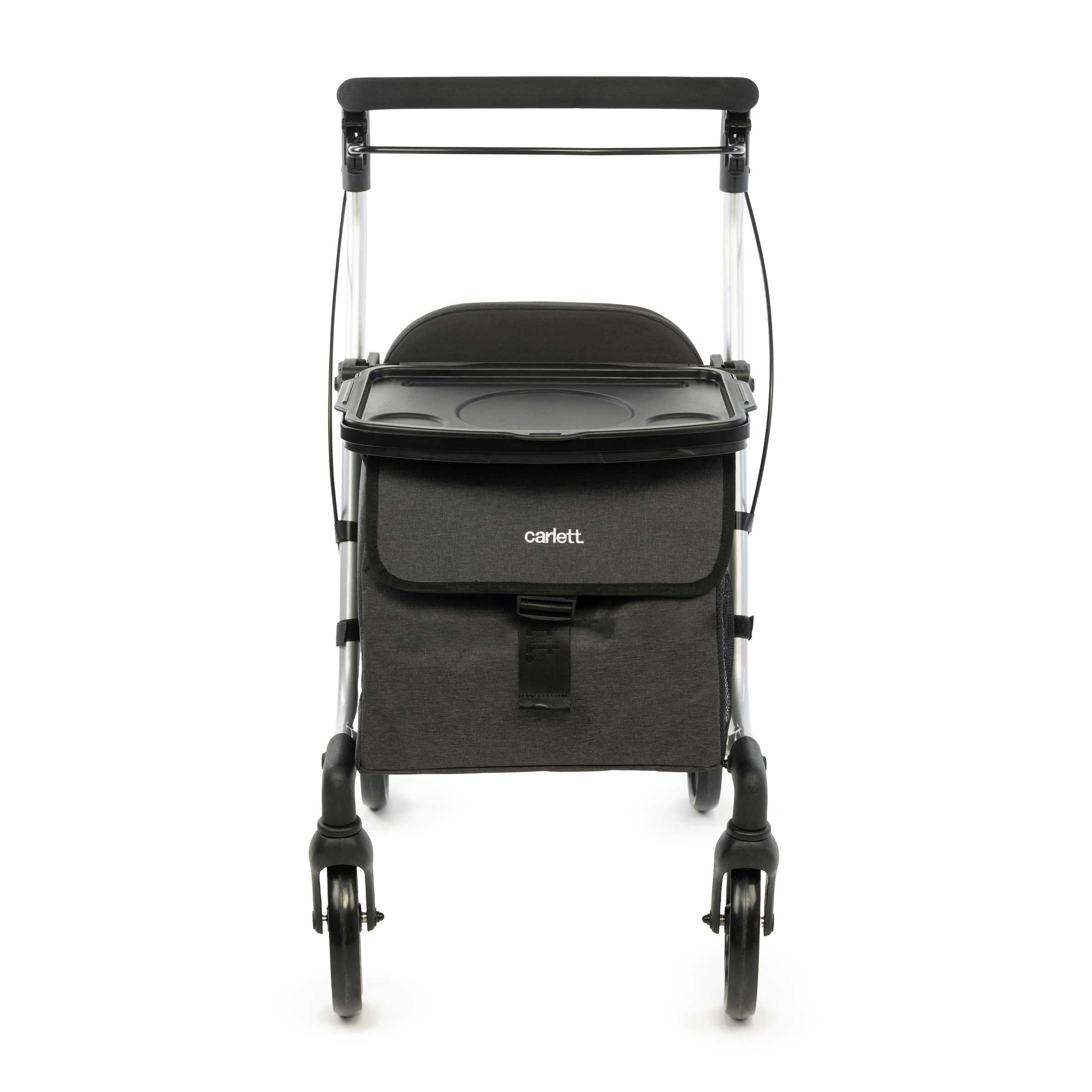 Carlett Lett Walk Rollator, Sort
