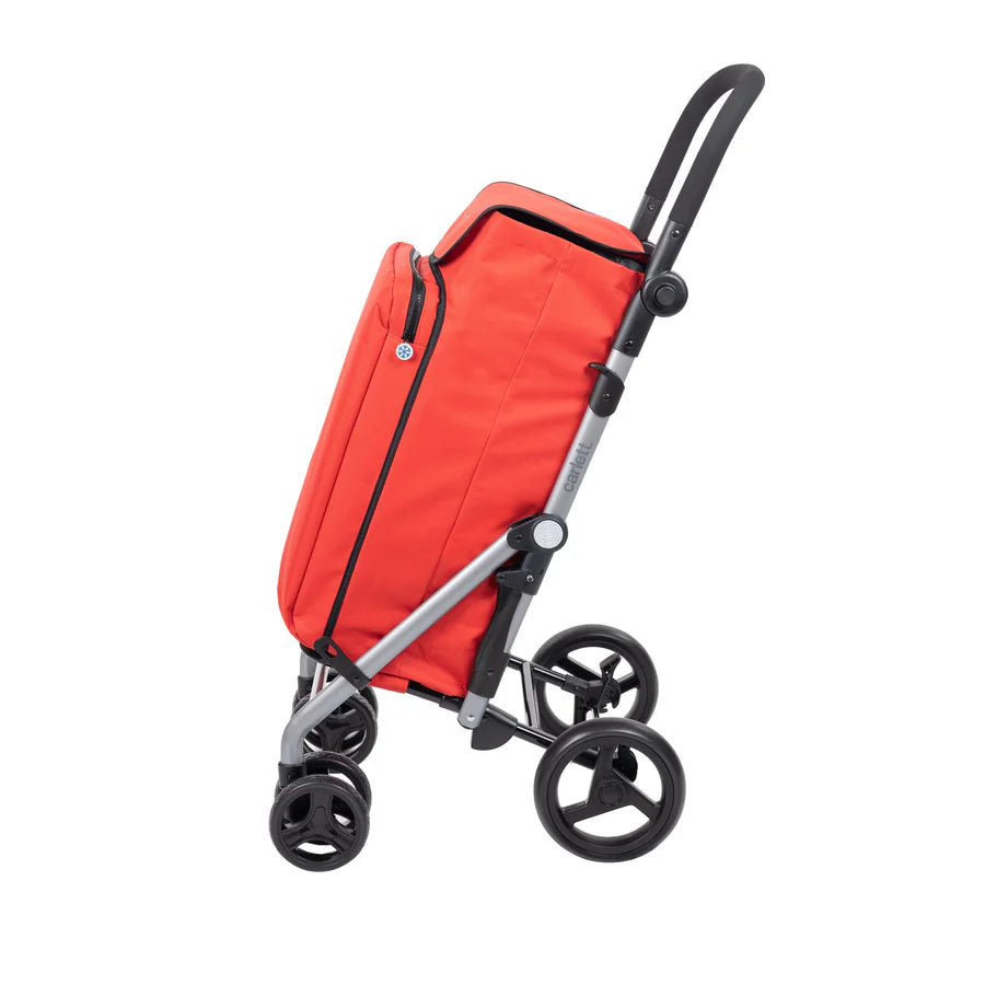 Nyhet! Carlett trillevogn - Lite Duo, rød
