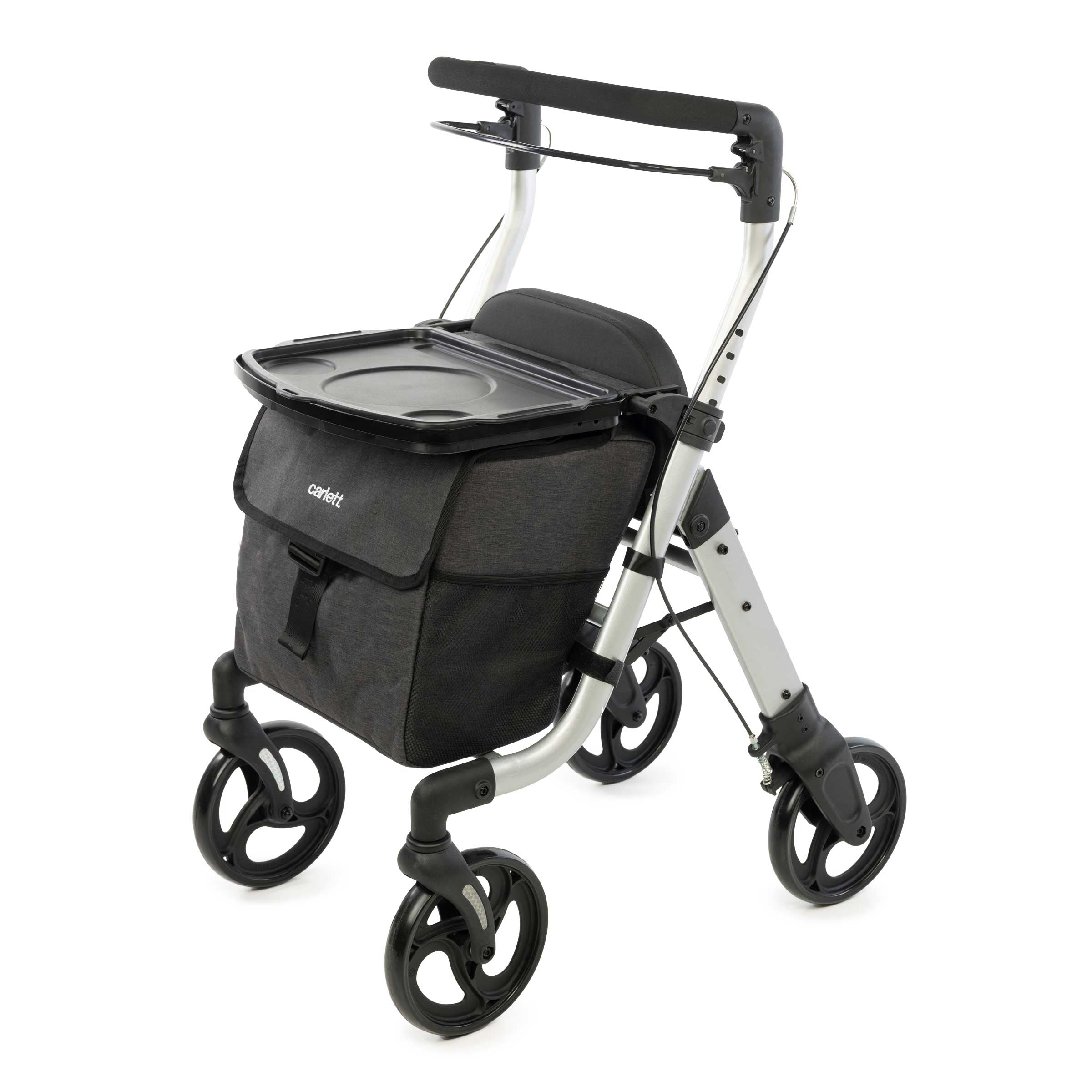 Carlett Lett Walk Rollator, Sort