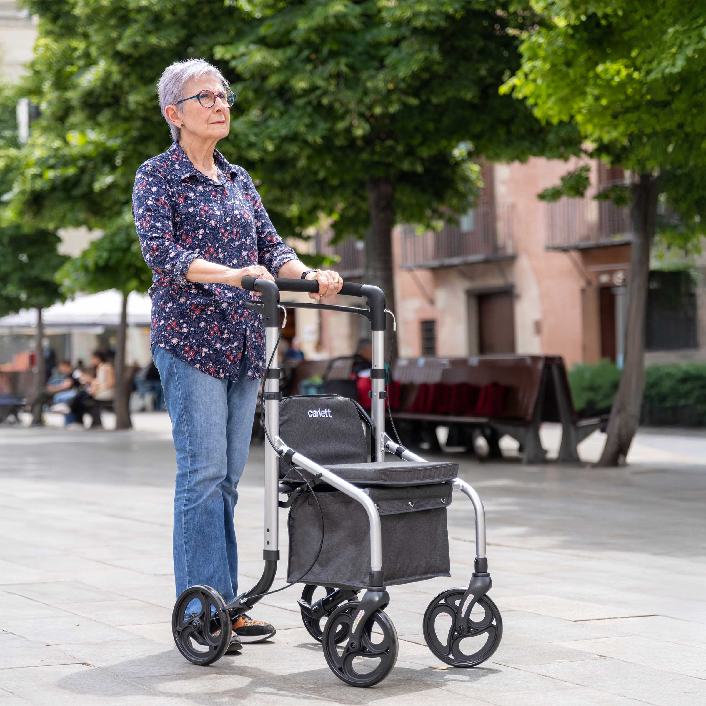 Carlett Lett Go Rullator, Rød