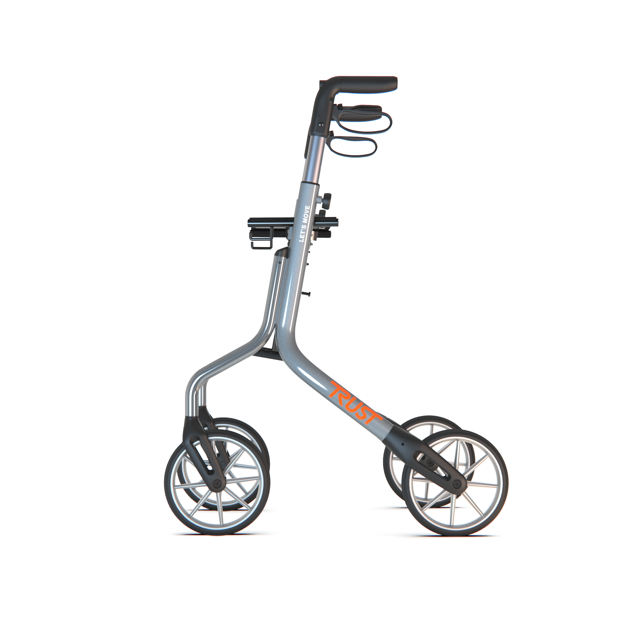 TrustCare - Let's Move Grey - Rullator